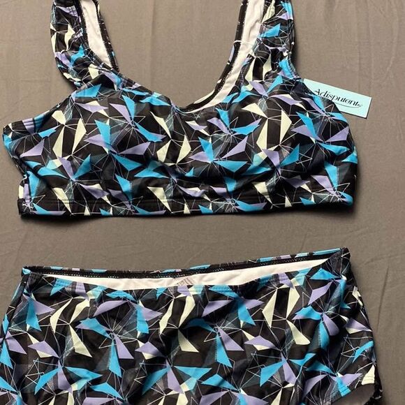 Womens High Waisted Bikini, NWT Large - Picture 1 of 5